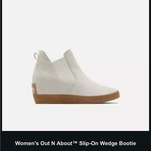 NWOT Sorel - Women’s Out N About Slip-On Wedge Bootie
